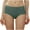 Green, variant on Swuxness Women's Seamless Stretch Briefs Mid Ice Silk Thin Sports Breathable Elastic Comfortable High Waisted Panties