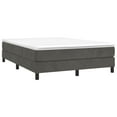 thumbnail image 3 of vidaXL Bed Frame Platform Bed Mattress Foundation Bedroom Furniture Velvet, 3 of 6