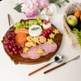 thumbnail image 6 of Way To Celebrate Round Wooden Charcuterie Board, Valentine's Day, Kitchen Serving, 13.32 x 13.97 x 0.59 in, 6 of 6