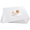 thumbnail image 5 of Rectangle 14"x19 Pouces, Demi-Feuille Cirée Finition Anti-Graisse, Carton, Carton Ondulé Robuste pour Gâteau, Lot de 12, 5 of 5