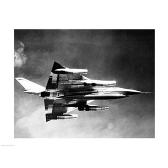PVT-Superstock SAL25544106 Low angle view of a fighter plane in flight B-58 Hustler -24 x 18 Poster Print