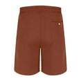 thumbnail image 4 of Jalioing Men's Casual Shorts Summer Drawstring Elastic Waist Loose Shorts Solid Color Basic Lounge Shorts with Pocket, 4 of 5