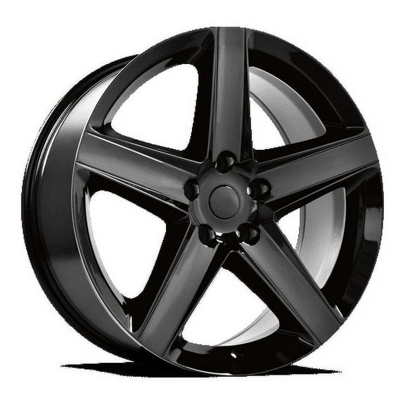 OE Creations Aluminum Rim PR129 20X9in Gloss Black Finish, 129B-297334