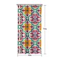 thumbnail image 5 of Yellow Ethnic Floral Pattern Shower Curtain 36"x72" ,Bathroom Decorative Shower Curtains Set with 12 Hooks,Modern Waterproof Washable Shower Curtain, 5 of 6