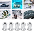 thumbnail image 3 of Tire Stud Screw, Quick To Install Widely  100 Pcs Silver Tire Studs  for Snow Boots, 3 of 7