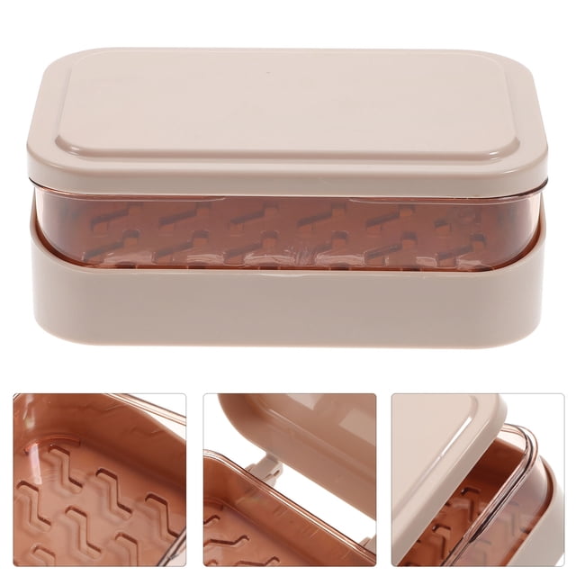 Hytrove Caja Para Jabón Barra Color Rosa Para Y Cocina Con Filtración De Y
