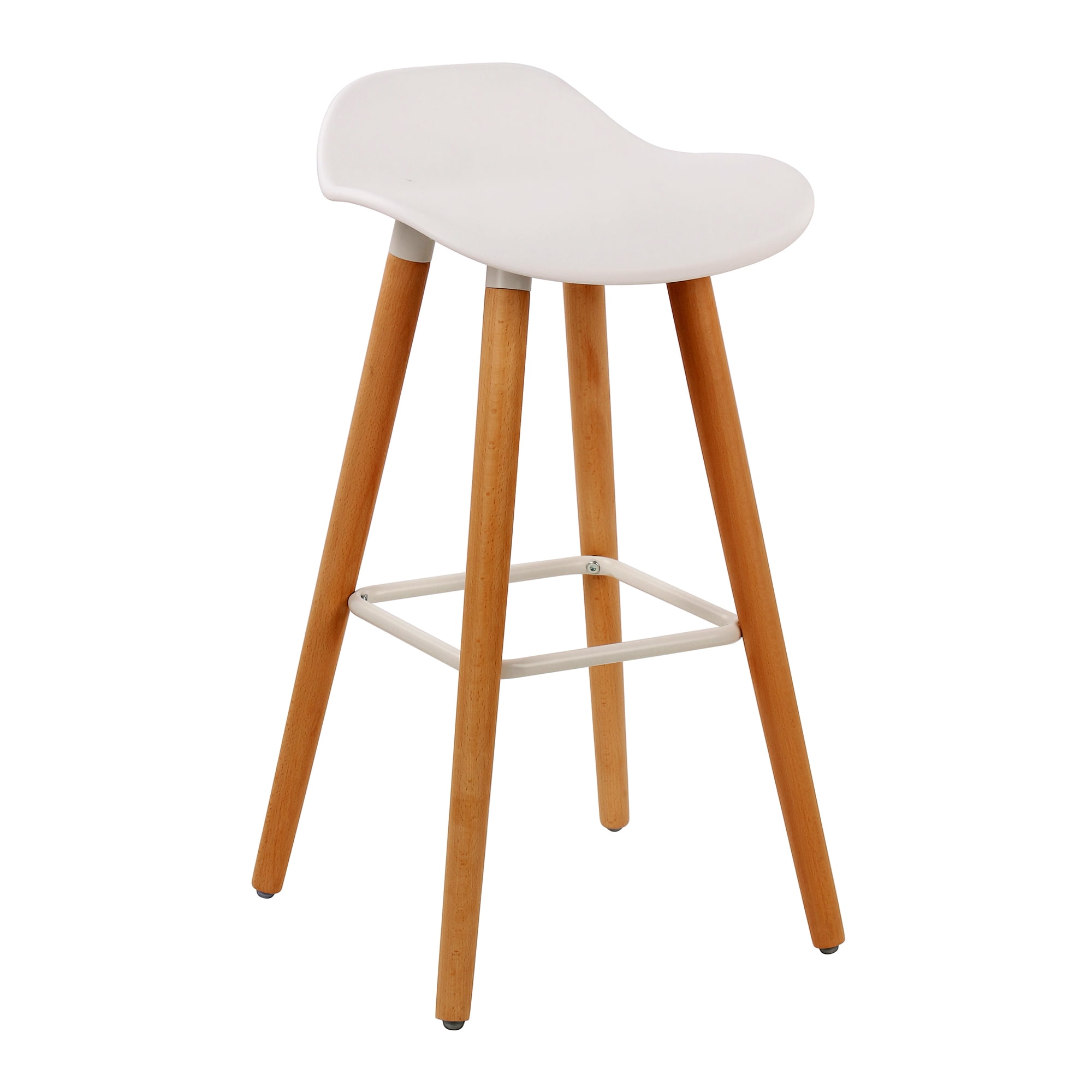 Mainstays Scoop Backless Stool Set, 2 Pieces