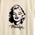 thumbnail image 3 of Marilyn Monroe - Paint Splatter Short Sleeve Graphic T-Shirt, 3 of 5