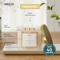 thumbnail image 2 of Candle-Lite Scented Candles, Vanilla Cookie Fragrance, 14 oz Three-Wick Aromatherapy Jar Candle, Perfect for Gifting and Celebration, 2 of 7
