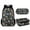 Floral Chicken, variant on KUIFORTI Shoulder Bag Backpack Crossbody Bag Portable Lunch Bag Handbag Pencil Case with Pocket, Fried Egg Print