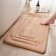 thumbnail image 1 of Alfombras de baño, tapete de baño, tapete absorbente para el baño, lavable a máquina, suave, cómodo y absorbe el agua rápidamente, asegurando estabilidad y antideslizante. Tapetes de chenilla., 1 of 6