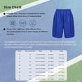 thumbnail image 5 of Alvivi Kids Basketball Mesh Drawstring Booty Shorts Boys Sport Knee Length Bottoms Gym Activewear Orange 13-14, 5 of 5