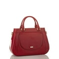thumbnail image 4 of Brahmin Raelynn Lava Topsail Red Top Handle Satchel, 4 of 5