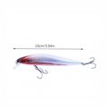 thumbnail image 2 of MInHoues Sinking Minnow Lure, 3.94" Hard Artificial Fishing Bait with Reinforced Hooks, Realistic Swimbait for Topmouth Culter and Trout, Freshwater Saltwater Tackle Gear, 2 of 5