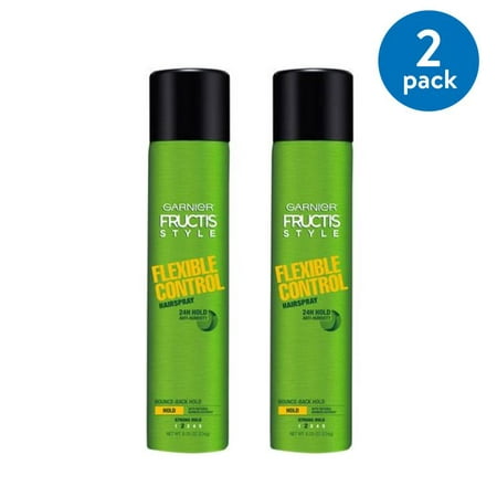 Garnier Fructis Styling Flexible Control Anti Humidity Hairspray Strong Hold, 8.25 Oz (Pack of