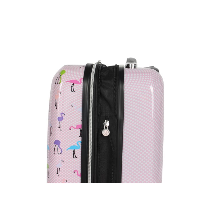 Betsey Johnson 30 inch Checked Suitcase Collection - Hardside