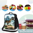 thumbnail image 4 of Disketp Lake Forest Dinosaur A Insulated Lunch Bag Lunch Box - Lunch Bag for Men Adult Women, 4 of 7