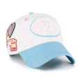 thumbnail image 2 of Youth Stoney Clover Lane x '47 Cream/Blue Super Bowl LX Hearts Clean Up Adjustable Hat, 2 of 3