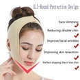thumbnail image 3 of Face Lifting Slimming Belt, Facial Cheek V Shape Lift Up Thin Mask Strap Face Line Smooth Breathable Bandage for Men and Women (L), 3 of 8