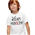 thumbnail image 2 of Christmas Team Rudolph Unisex Youth T Shirt, 2 of 5