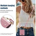 thumbnail image 2 of for Samsung Galaxy Z Flip 4 Crossbody Wallet Case for Women, Bling Glitter PU Leather Phone Case with Card Holder Cover for Samsung Galaxy Z Flip 4 SZ Rose Gold, 2 of 18
