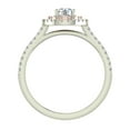 thumbnail image 3 of 0.85 ct tw Twin Halo Engagement Ring Two-tone 14K Rose & White Gold, 3 of 5