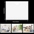 thumbnail image 2 of 36Pcs Self-Adhesive Label Card Holder Index Pockets Holder 6X8.5cm Clear Plastic Card Holder Adhesive Label Holder, 2 of 8