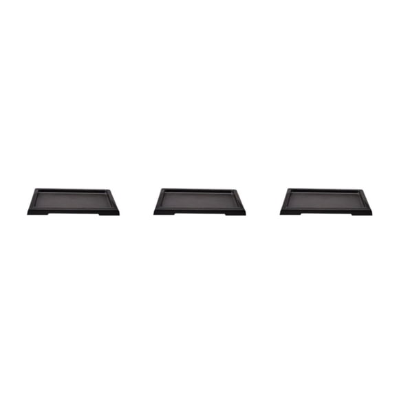 Matsuzay Macetero Innovador Y Ecológico Negro - Para Interiores Y Exteriores Maceta Balcón Macetas Bandeja 9 16.5*12*6 cm Type1 NO1