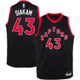 thumbnail image 1 of 43 Pascal Siakam Toronto Raptors Maillot Swingman Édition Déclaration Noir Rouge T-Shirt Sport Classique, 1 of 1