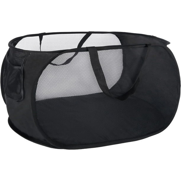 Collapsible Laundry Hamper, PopUp Laundry Hamper, Collapsible Mesh