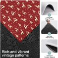 thumbnail image 3 of Red Christmas Deer and Tree Pattern Kitchen Rugs Sets Of 3,Kitchen Runner Rugs Non Skid Washable,Decorative Kitchen Floor Mats for Kitchen,Sink,Laundry,17"x30"+ 17"x47" + 17"x59", 3 of 6