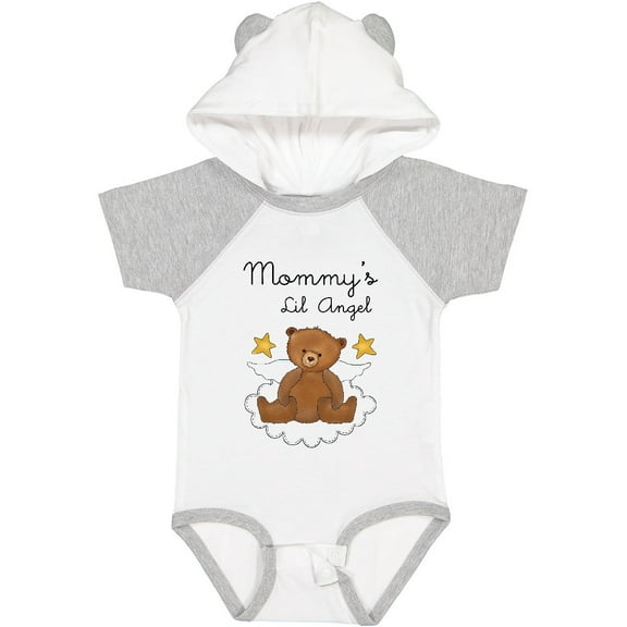 Inktastic Mommy's Lil Angel Boys or Girls Baby Bodysuit