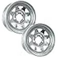 thumbnail image 3 of eCustomrim 2-Pack Boat Trailer Rims Wheels 14" 14X6 5 Lug Hole Bolt Galvanized Spoke, 3 of 4