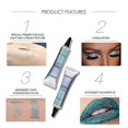 thumbnail image 3 of Glitter Eyeshadow Primer Gel Base de imprimación de ojos a prueba de agua y a prueba de manchas Pegamento Base de imprimación de sombra de ojos profesional y de larga duración para ojos Cuerpo Ro, 3 of 3