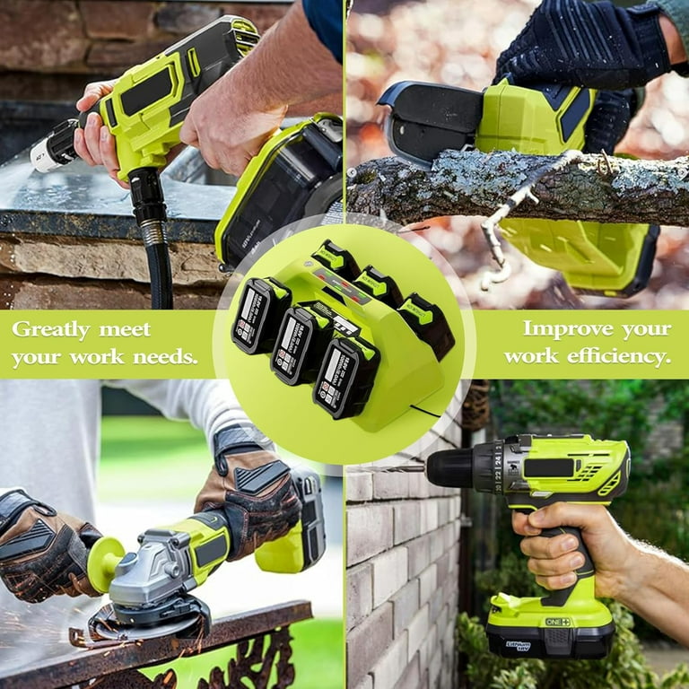 NATNO 18V Port Rapid Charger Station, Sequential Charging for