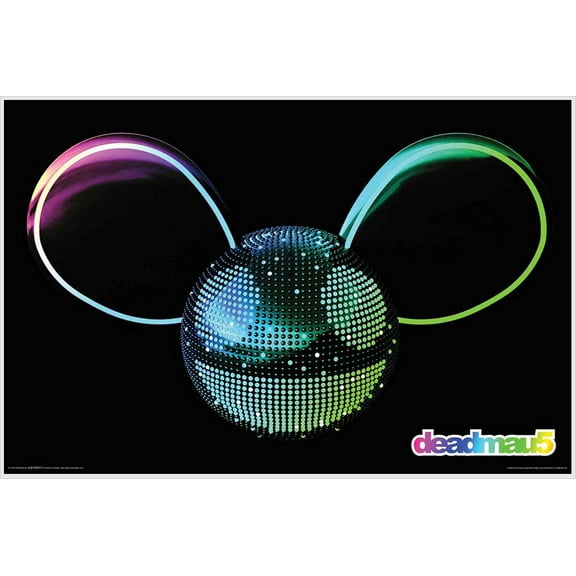 Deadmau5 Logo Poster - 36.5in x 24.5in - Laminated