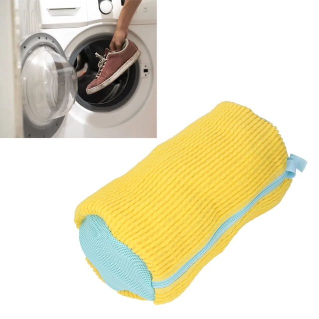 Bolsa De Lavado De Zapatos, Bolsa De Lavadora De Zapatos Con Cremallera Para El Pelo Del Cepillo Interior Para Todo Tipo De Tamaños De Zapatos
