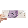 thumbnail image 1 of Autocollant Pare-Chocs Rectangulaire Violet avec Citation pour Fenêtre de Carnet, 1 of 1