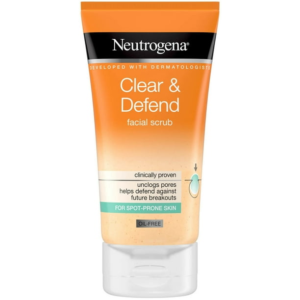 Neutrogena Clear & Defend Facial Scrub 5oz / 150ml