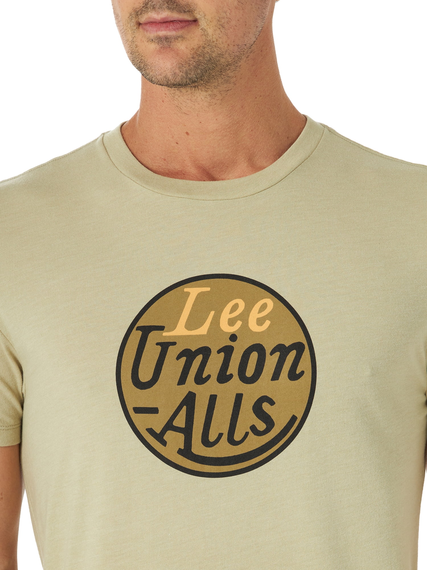 Lee Men's Short Sleeve Crew Graphic Tee Shirt