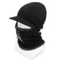 thumbnail image 4 of Gorro Gorro de Invierno Gorro de Punto Grueso Unisex Gorro de Punto para Ciclismo Negro, 4 of 9