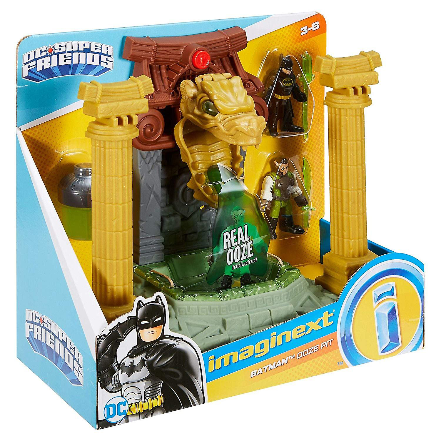 Imaginext Ooze Pit with Ooze Canister and figures by Batman | Walmart ...