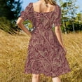 thumbnail image 3 of Tallahassee - Indian Paisley Reversed Sleeveless Dress elegant and pretty women's dresses evening dress ladies, 3 of 6