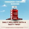 thumbnail image 5 of 2 Pack - Vitamatic Sugar Free Chromium Gummies with Ceylon Cinnamon - 2000 mg per Serving - Non-GMO - Gluten Free - 60 Vegan Gummies, 5 of 10