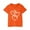 Orange, variant on MeetoTime Kids Summer Cotton Short Sleeve Tops Comfortable Round Neck Heart Printed Sports T-Shirt for Boys Girls