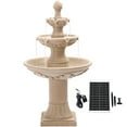 thumbnail image 6 of Haverchair Outdoor Pineapple Italian Water Fountain - 48.4" H Floor Bubbler Garden Waterfalls Fountain, 3 Tiered Cascading Freestanding Garden Fountain for Indoor, Yard, Lawn and Garden Décor, 6 of 8