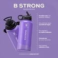 thumbnail image 2 of Botella Térmica Color Violeta 1L (32 Oz) B Strong | Libre de BPA | B Life, 2 of 8