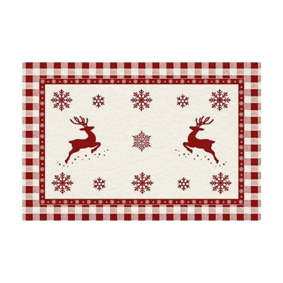 Christmas JoyMoreHome Merry Christmas Door Mat Outdoor Welcome Mats for Front Door,15.7"x23.6" Christmas Doormat Non-Slip Holiday Christmas Decorative Doormat for Party Christmas Decoration