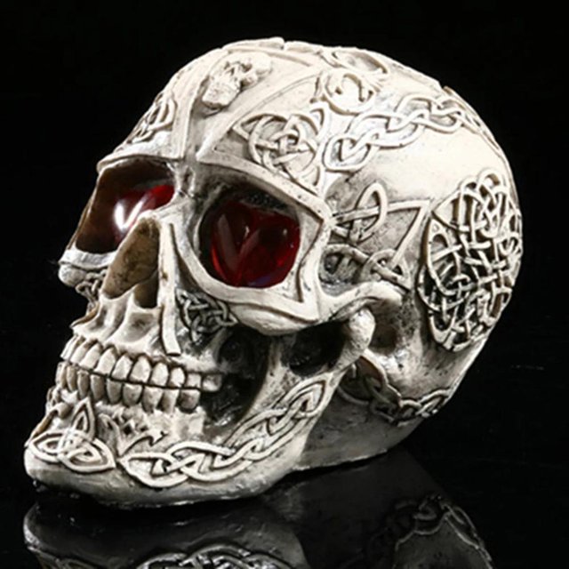 Esqueleto Brillante, Decoración De Halloween, Adornos De Esqueleto De Resina Brillante De Terror Para Alféizar De Ventana De Jardín matsuzay HA043939-02