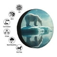 thumbnail image 4 of Balery Polar Bear On Iceberg Cubiertas para Neumáticos - Protector Resistente para Neumáticos de Camioneta, SUV, Remolque, Camper y RV-17 inch, 4 of 6
